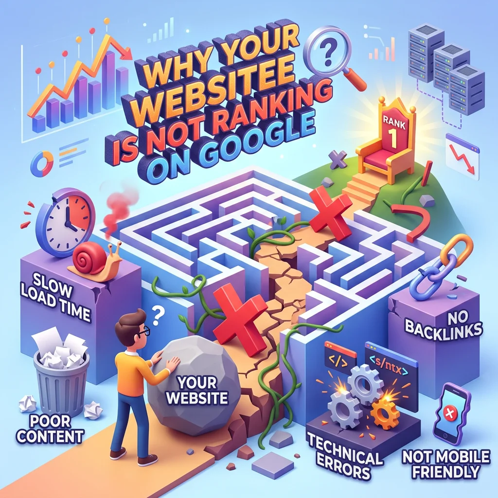 Website Is Not Ranking